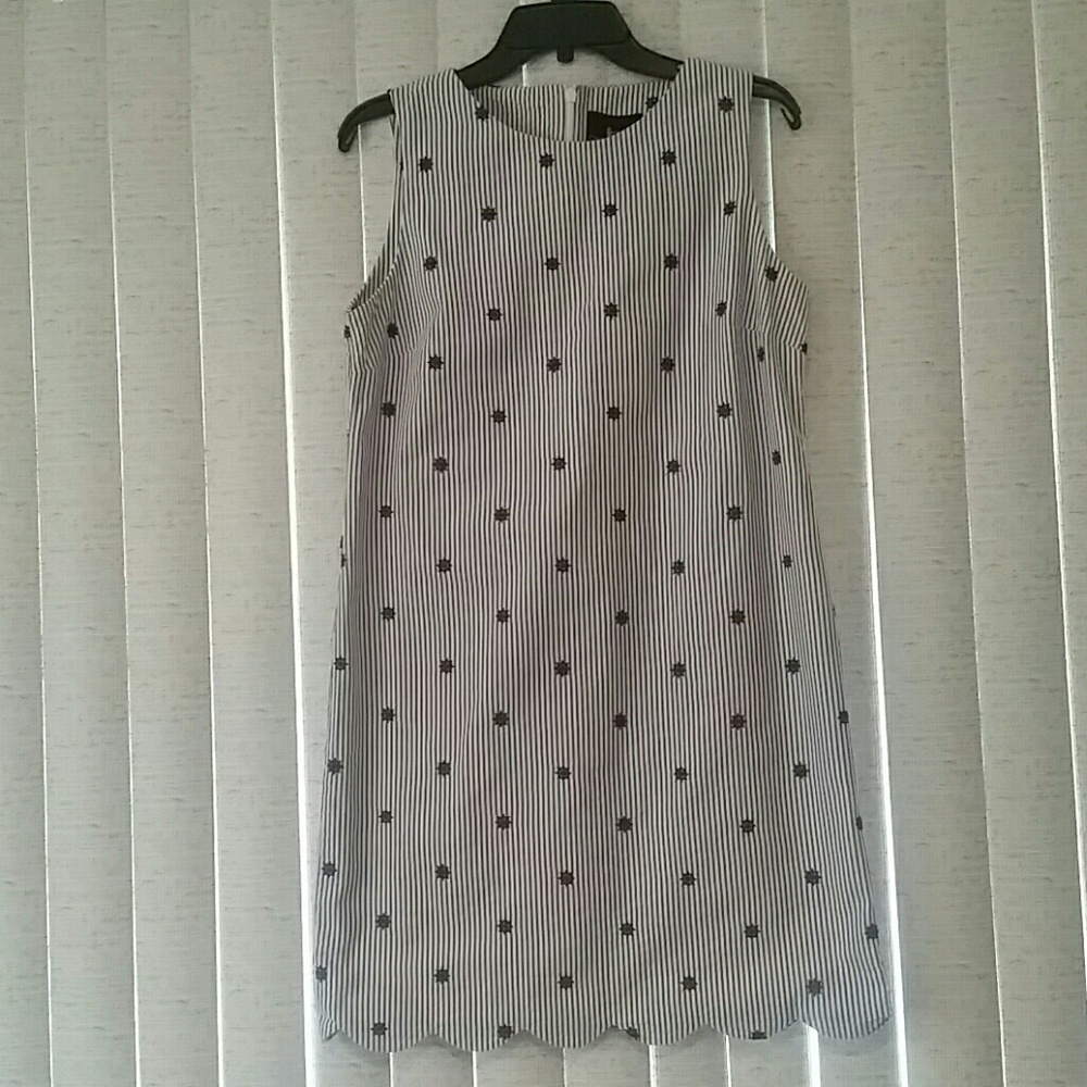 CYNTHIA ROWLEY ANCHOR PRINT DRESS NWT